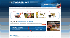 Desktop Screenshot of hegner.fr